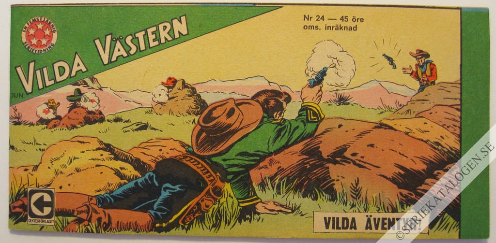Framsida på Vilda Västern #24 (1967)