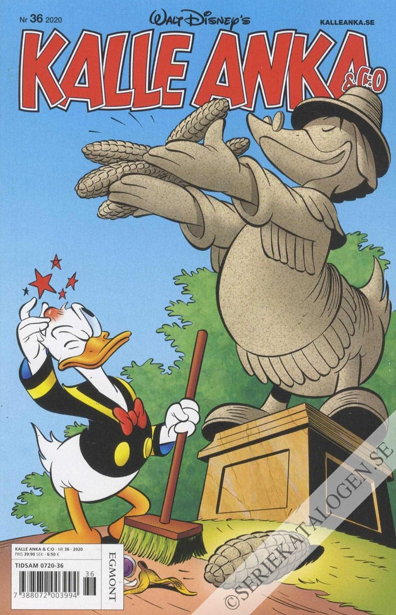 Framsida på Kalle Anka & C:o #36 (2020)