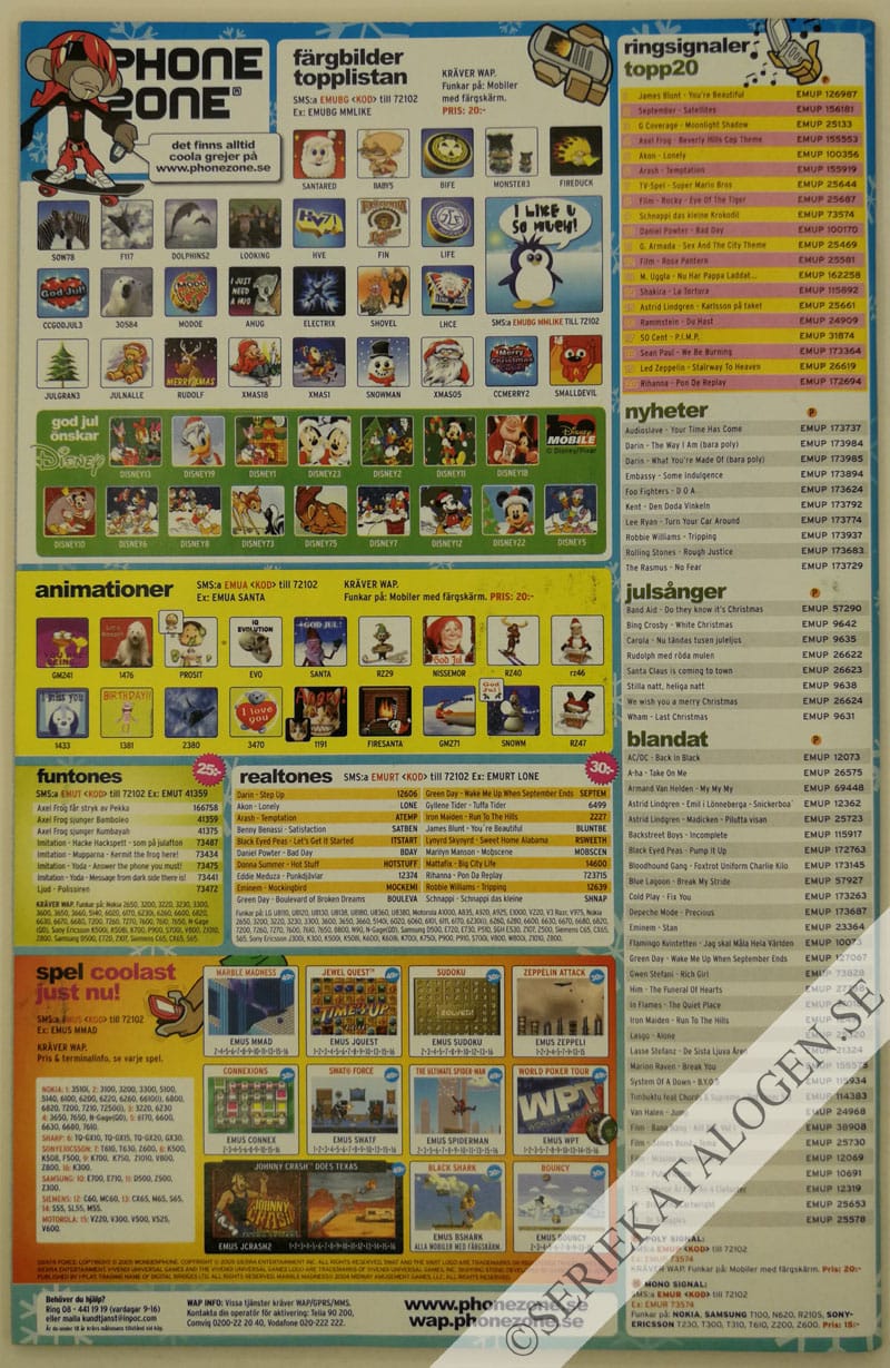 Baksida på Drömmar och läckra bakverk (2005)