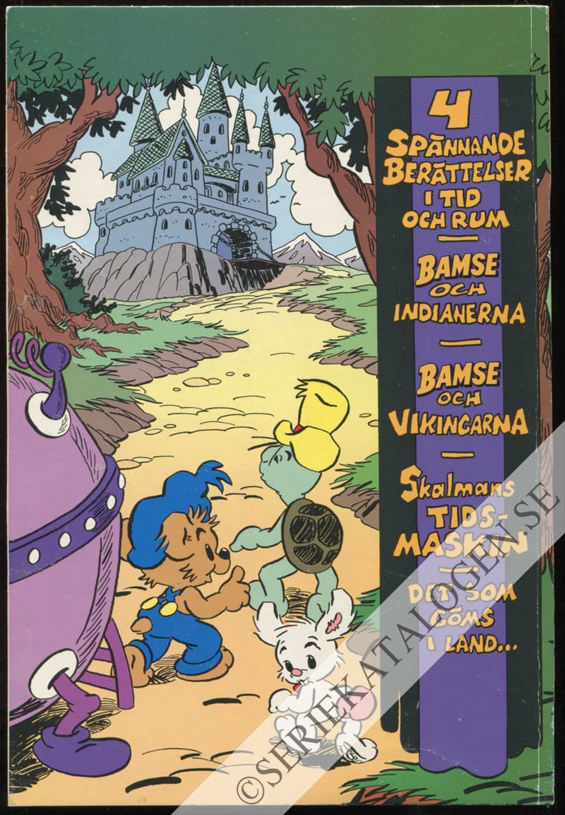 Baksida på Skalmans tidsmaskin (2004)
