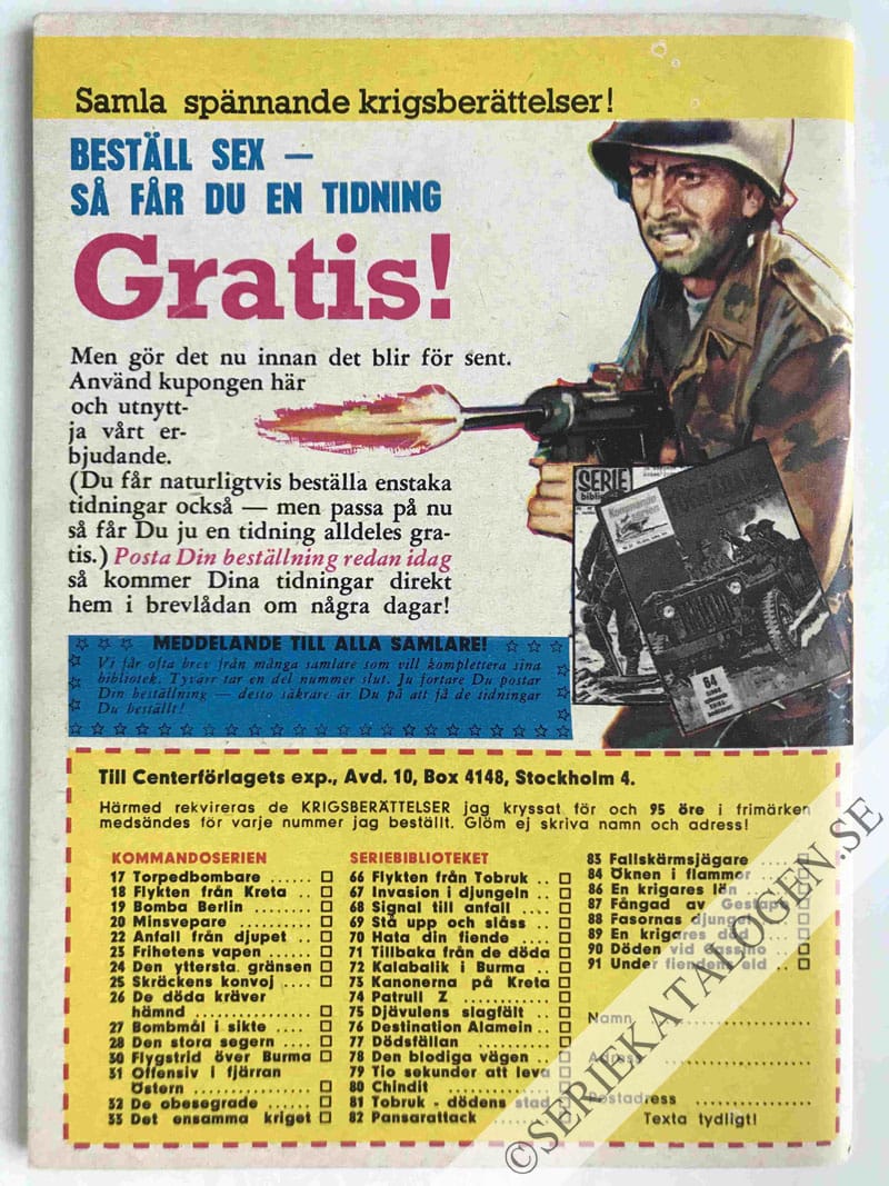 Baksida på Mosquito-flottiljen (1964)