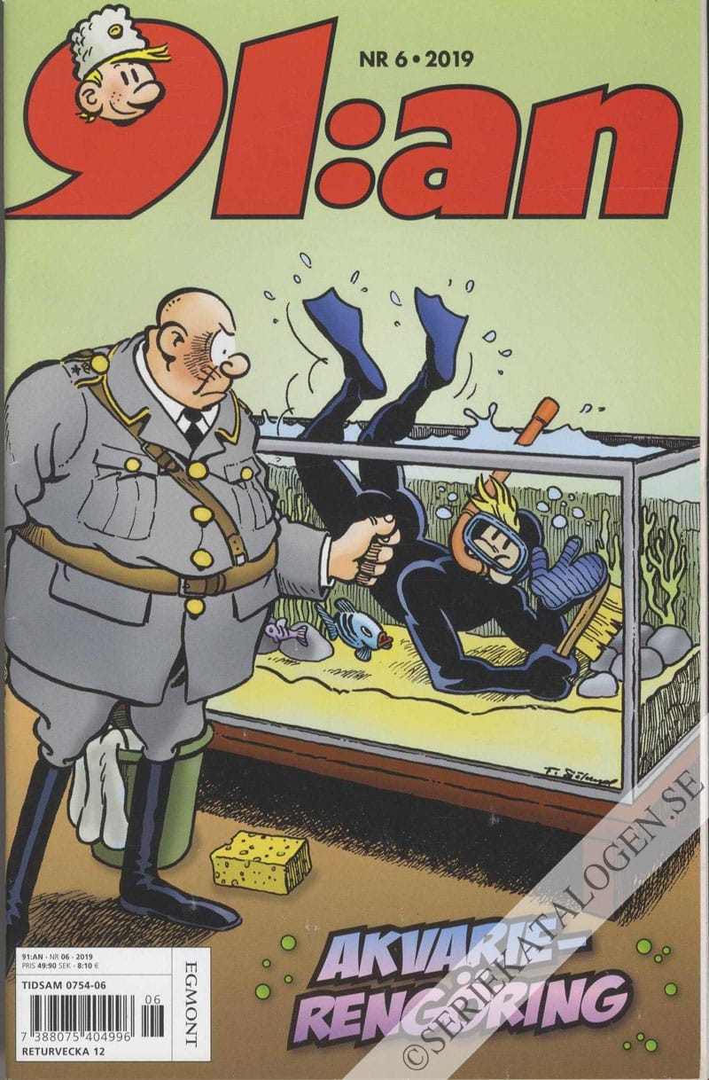 Framsida på 91:an #6 (2019)
