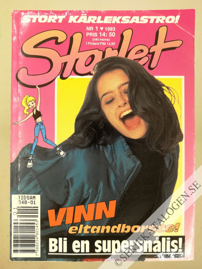 Framsida på Starlet #1 (1993)