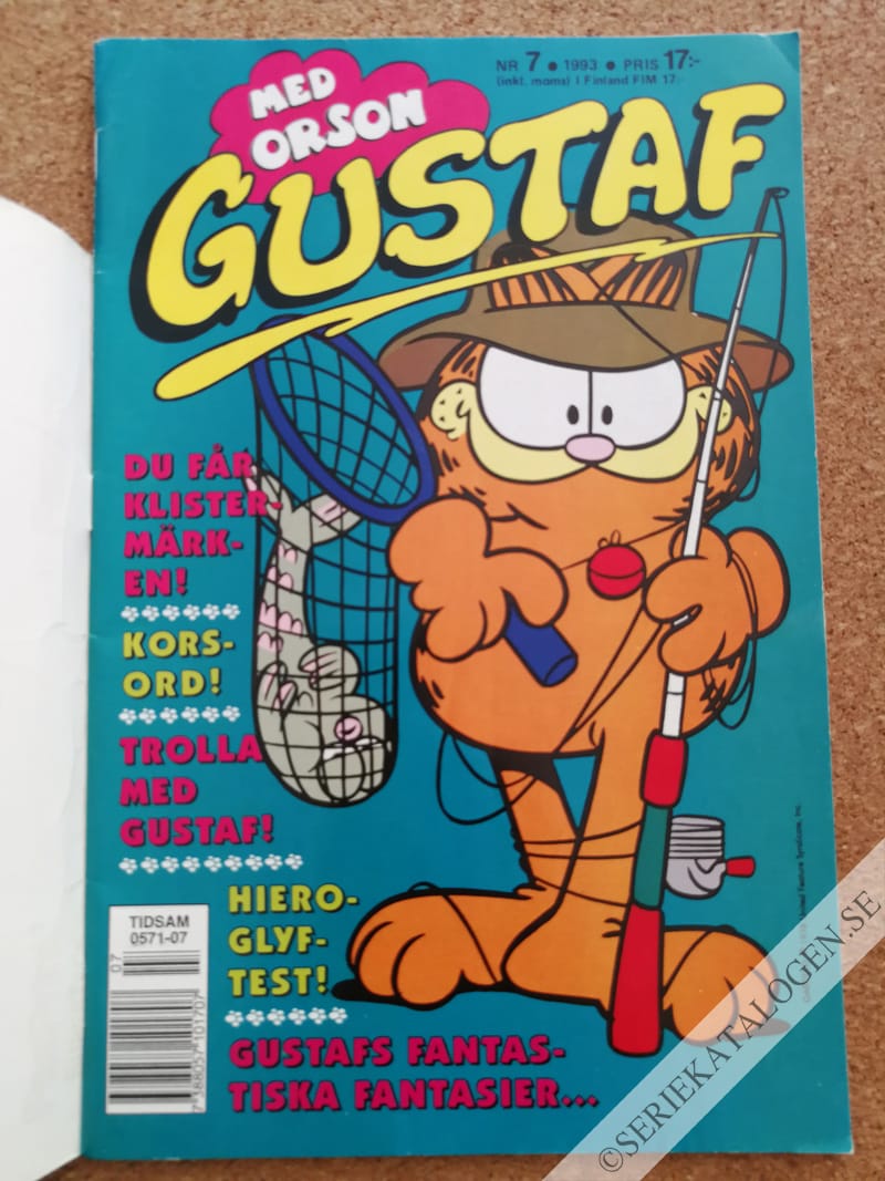 Framsida på Gustaf #7 (1993)