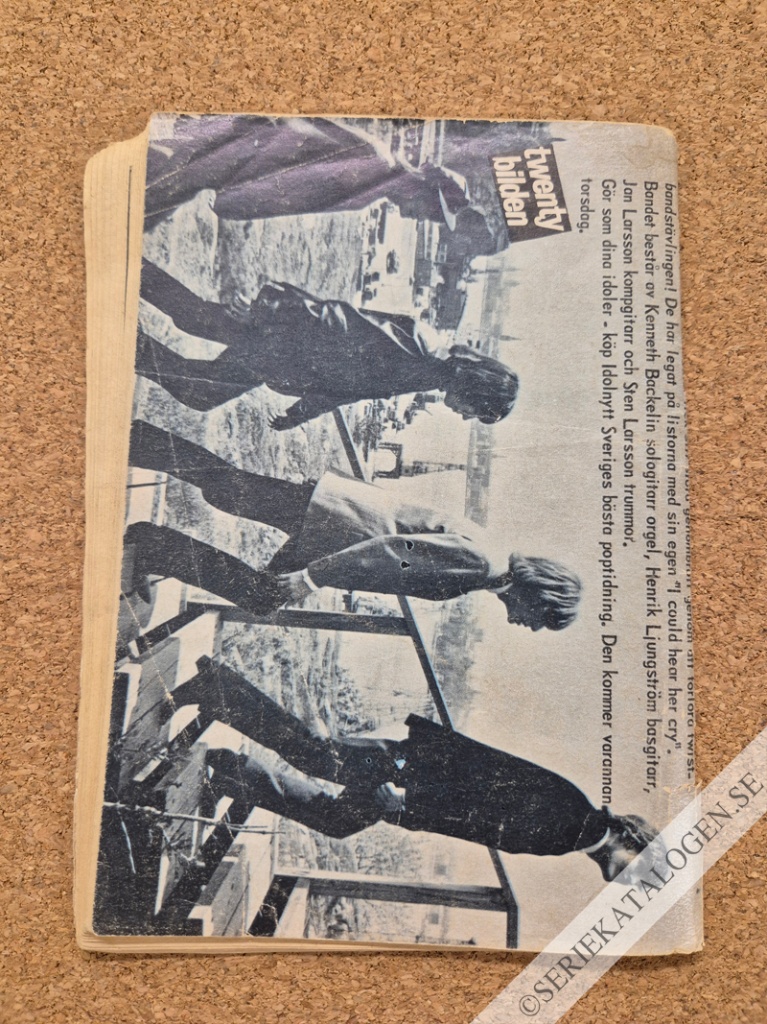 Baksida på Så föds ett popband (1966)