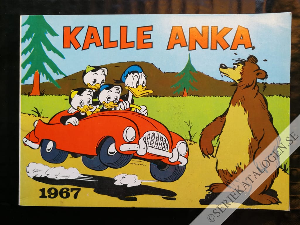 Framsida på Kalle Ankas julbok # (1966)