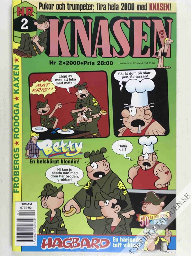 Framsida på Knasen #2 (2000)