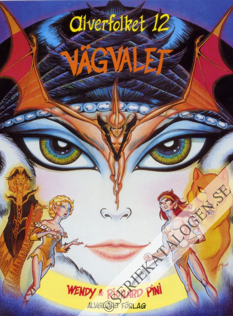 Framsida på Alverfolket Vägvalet (1989)