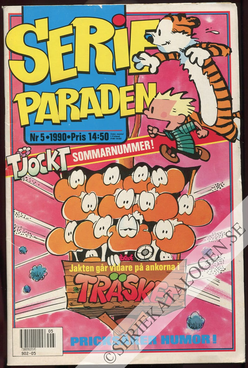 Framsida på Serie-paraden #5 (1990)