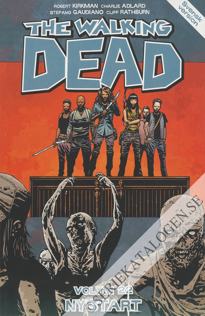 Framsida på The walking dead Nystart (2021)