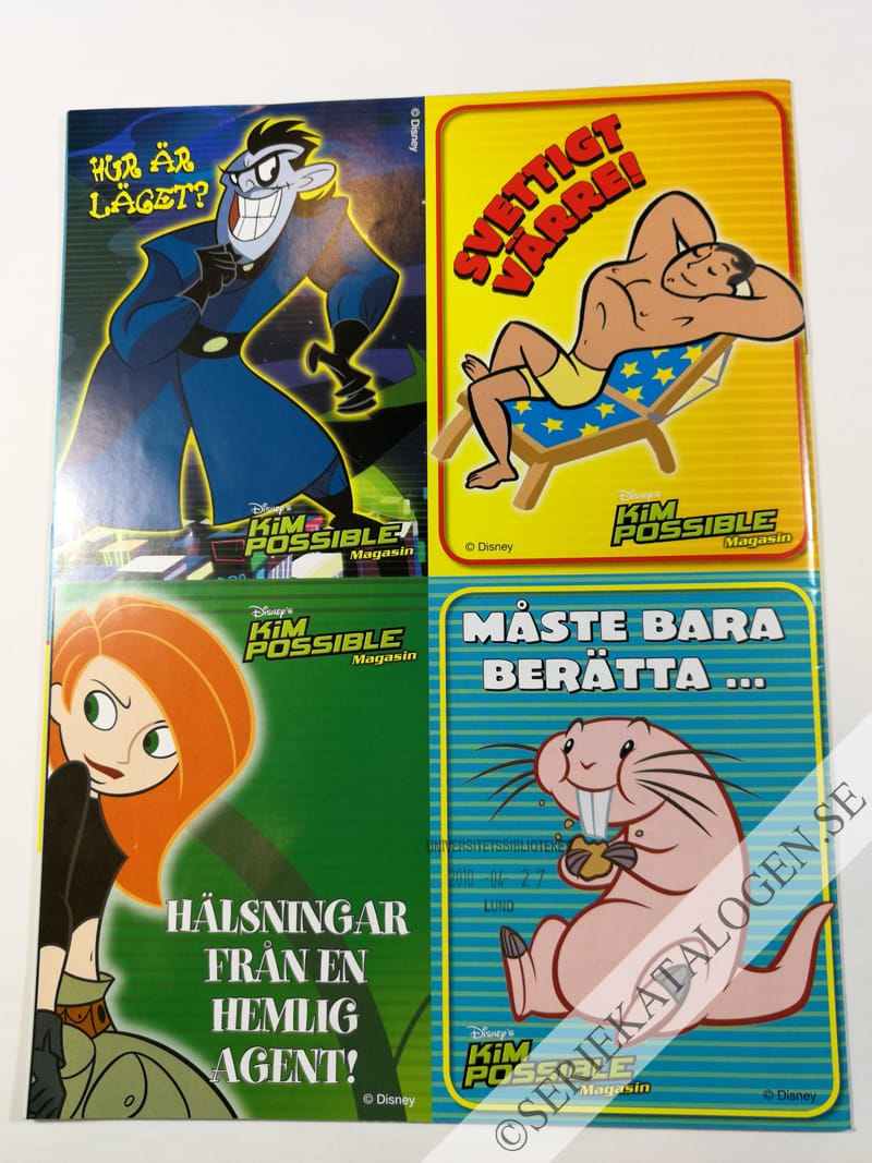 Baksida på Kim Possible (2009)