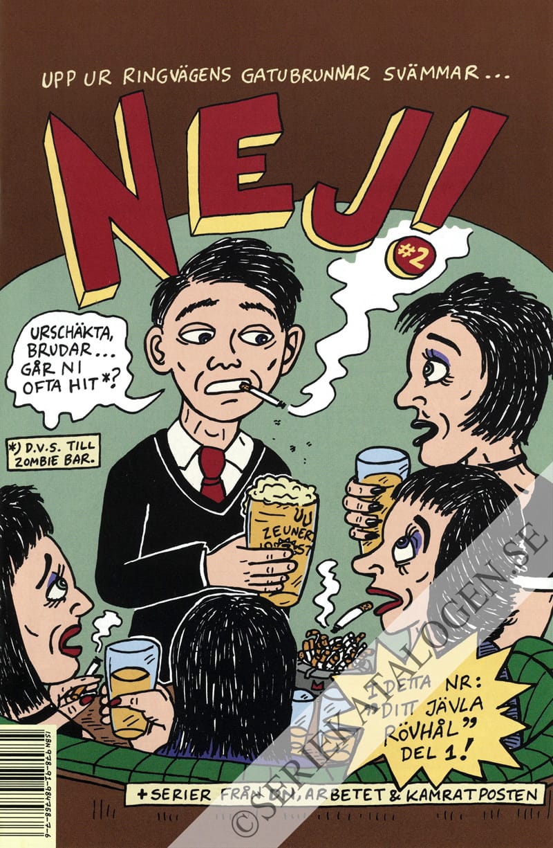 Framsida på Nej! #2 (2019)