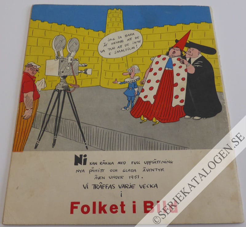 Baksida på Mystiska öden och äventyr (1950)