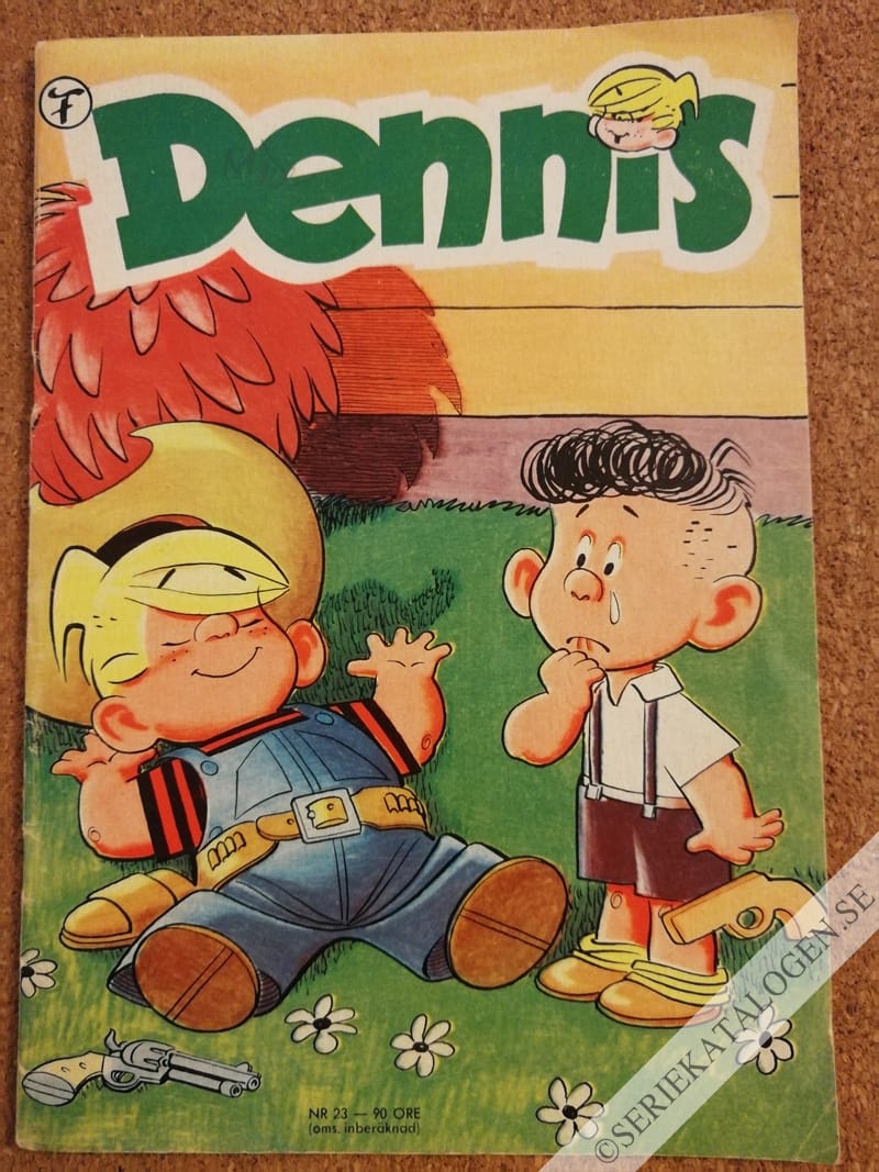 Framsida på Dennis #23 (1962)
