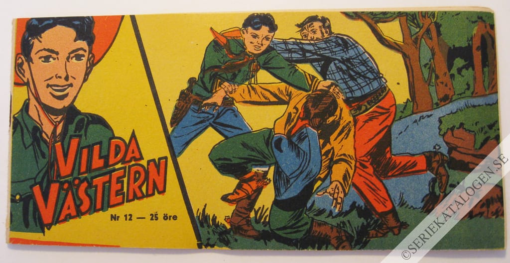 Framsida på Vilda Västern #12 (1958)