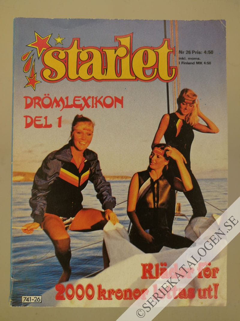 Framsida på Starlet #26 (1982)