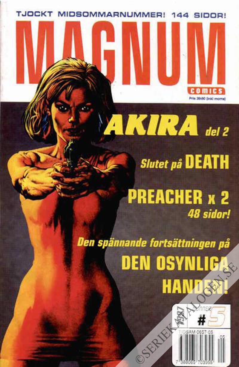 Framsida på Magnum comics #5 (1997)
