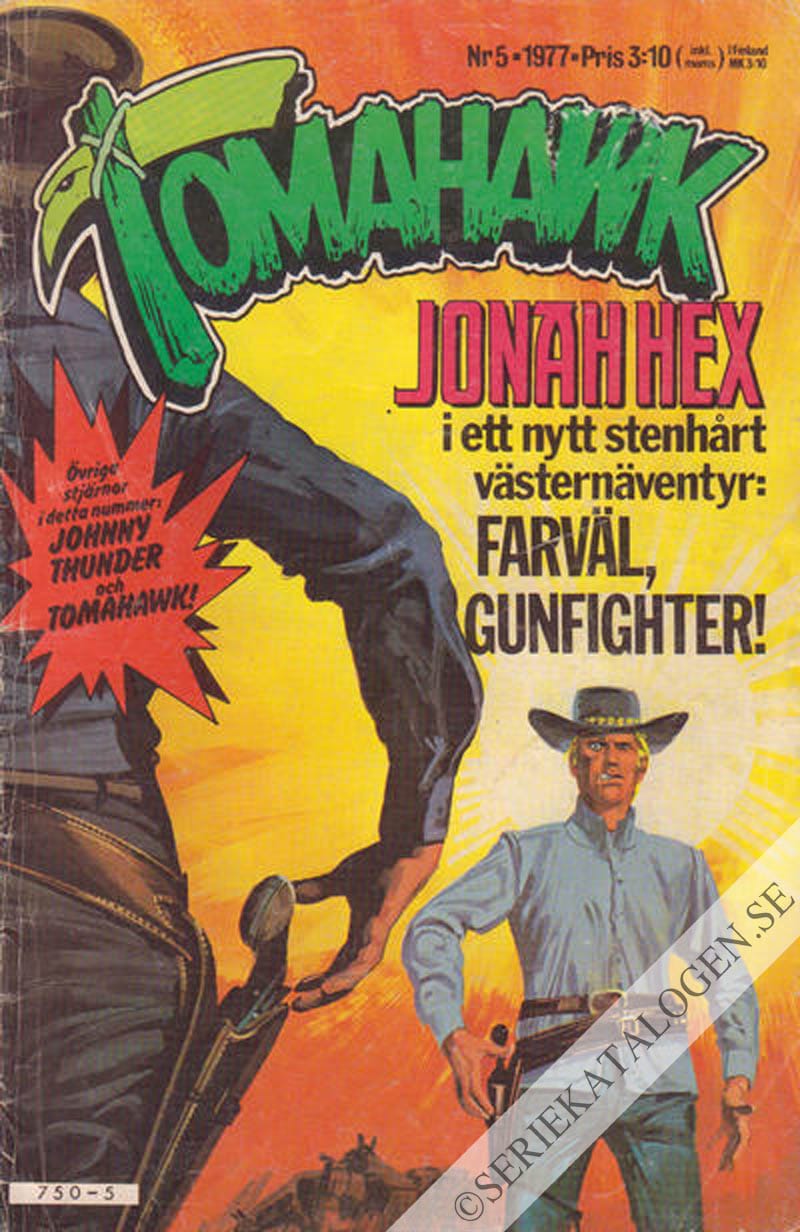Framsida på Tomahawk #5 (1977)