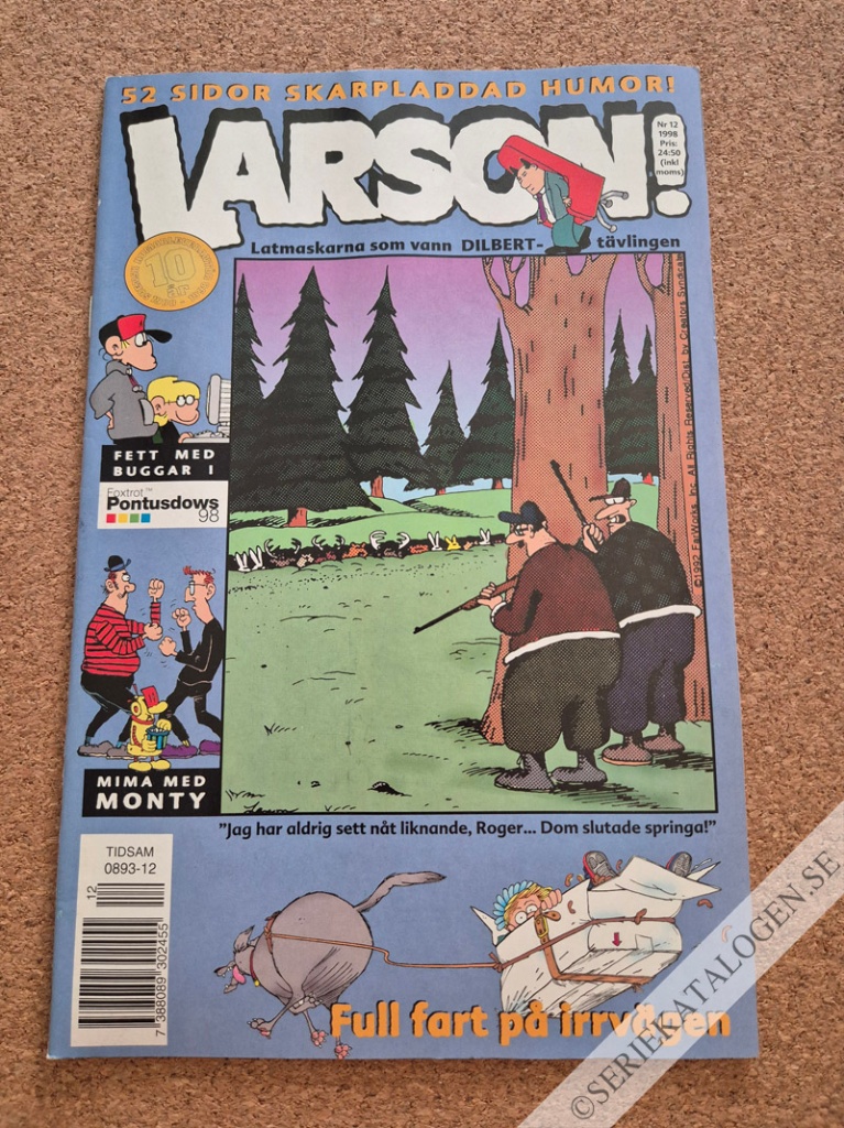Framsida på Larson! #12 (1998)