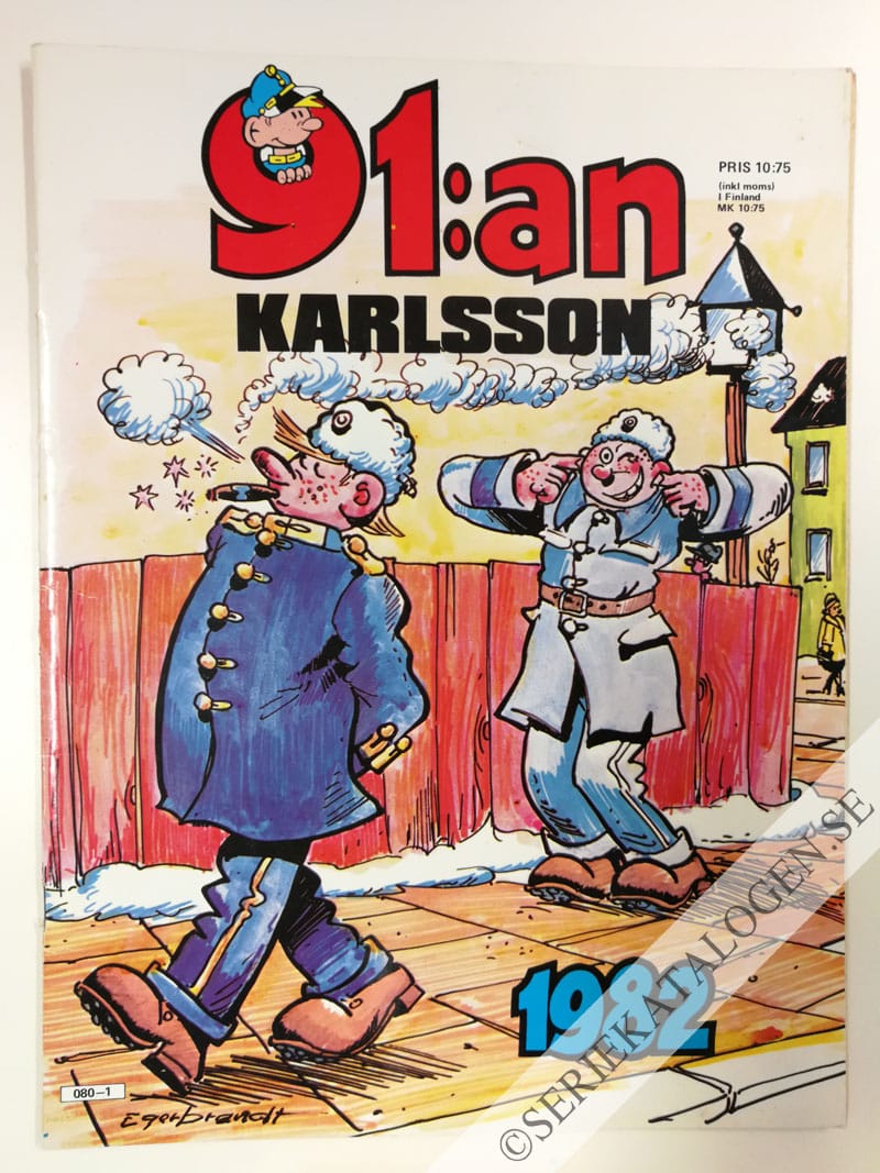 Framsida på 91 Karlsson # (1981)