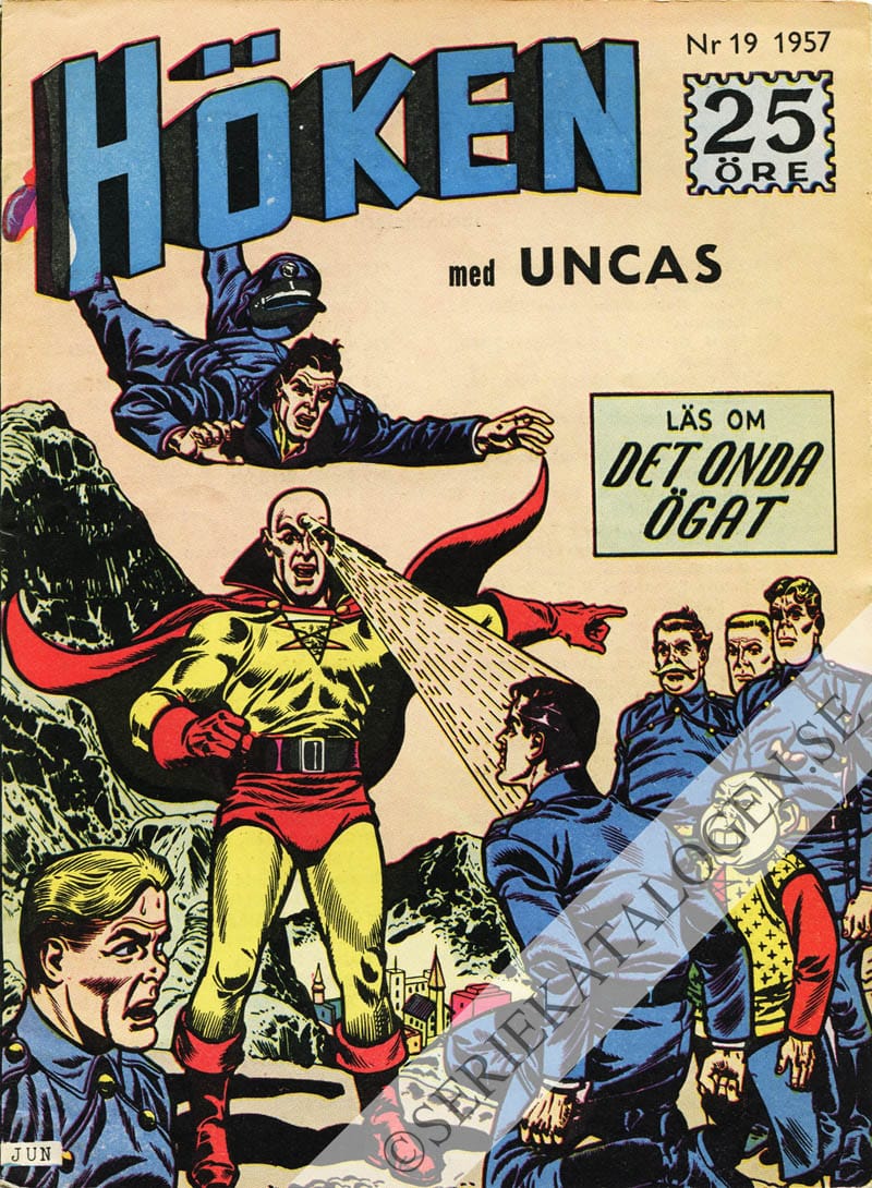 Framsida på Höken #19 (1957)