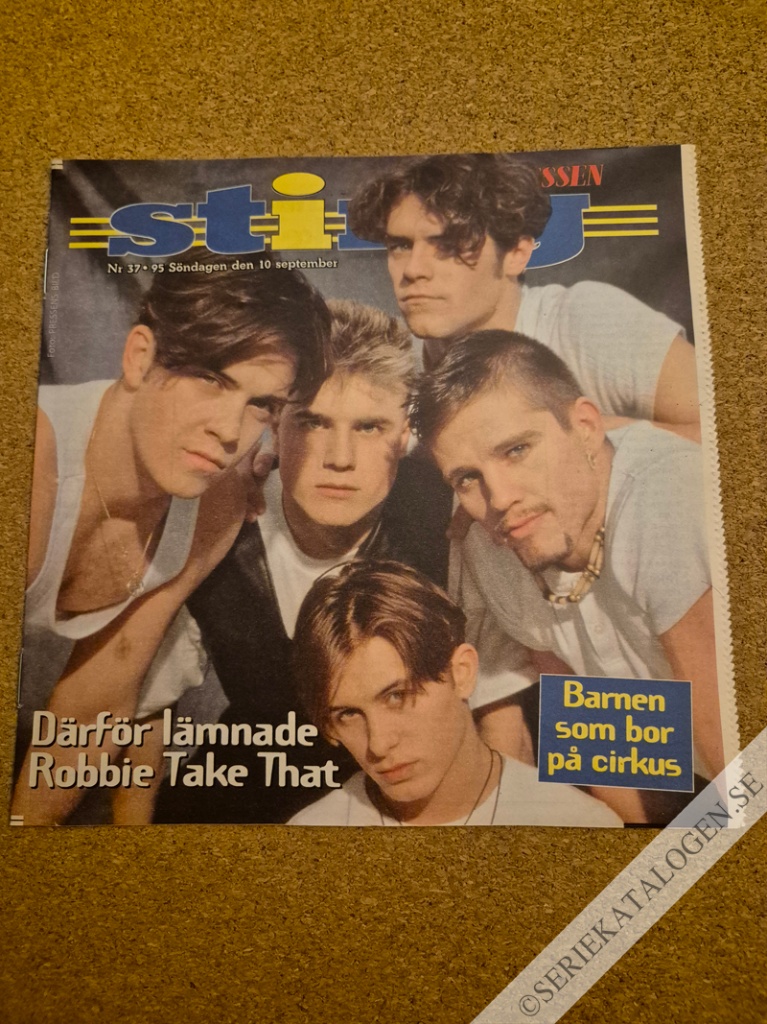 Framsida på Sting-Expressen #37 (1995)