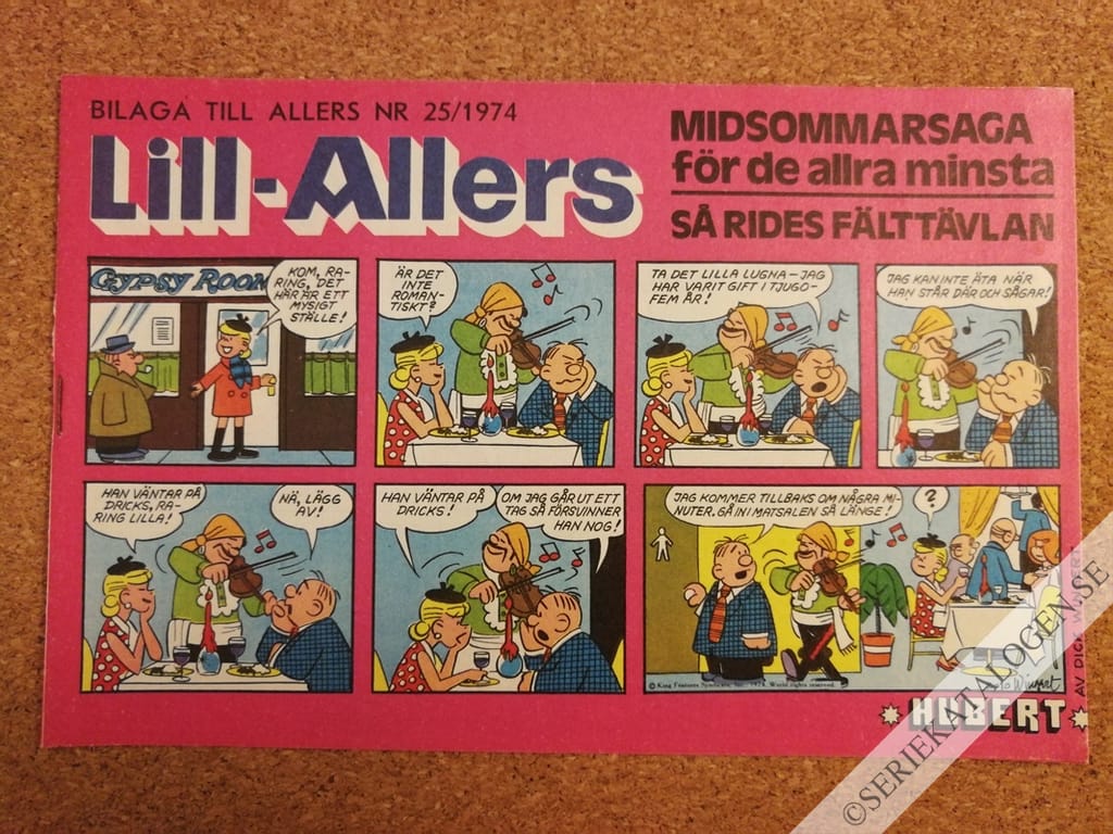 Framsida på Lill-Allers #25 (1974)