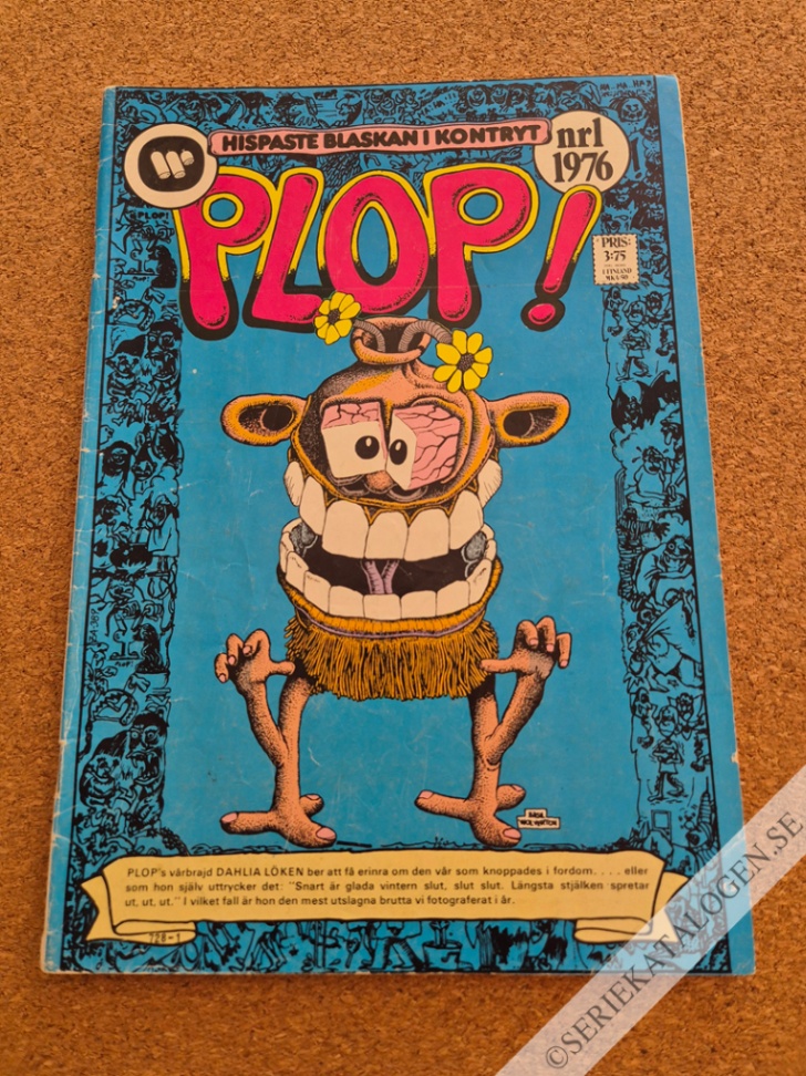 Framsida på Plop! #1 (1976)