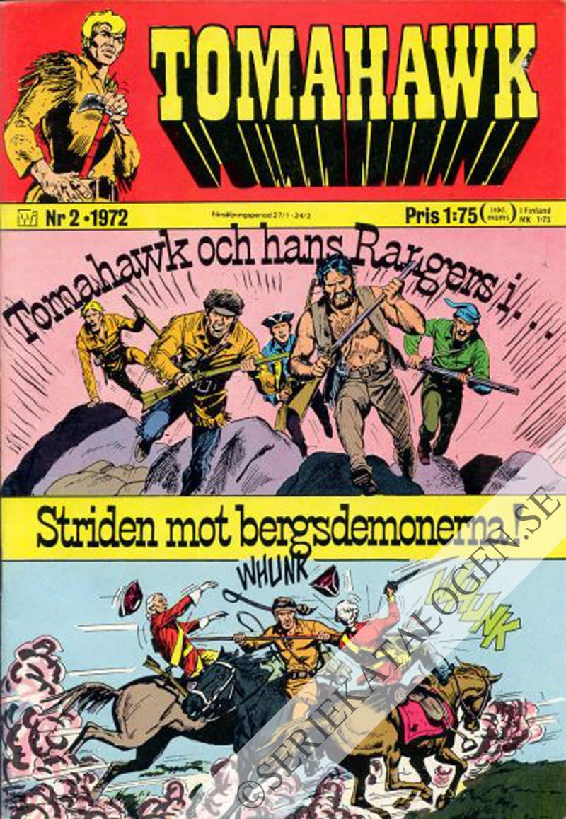 Framsida på Tomahawk #2 (1972)