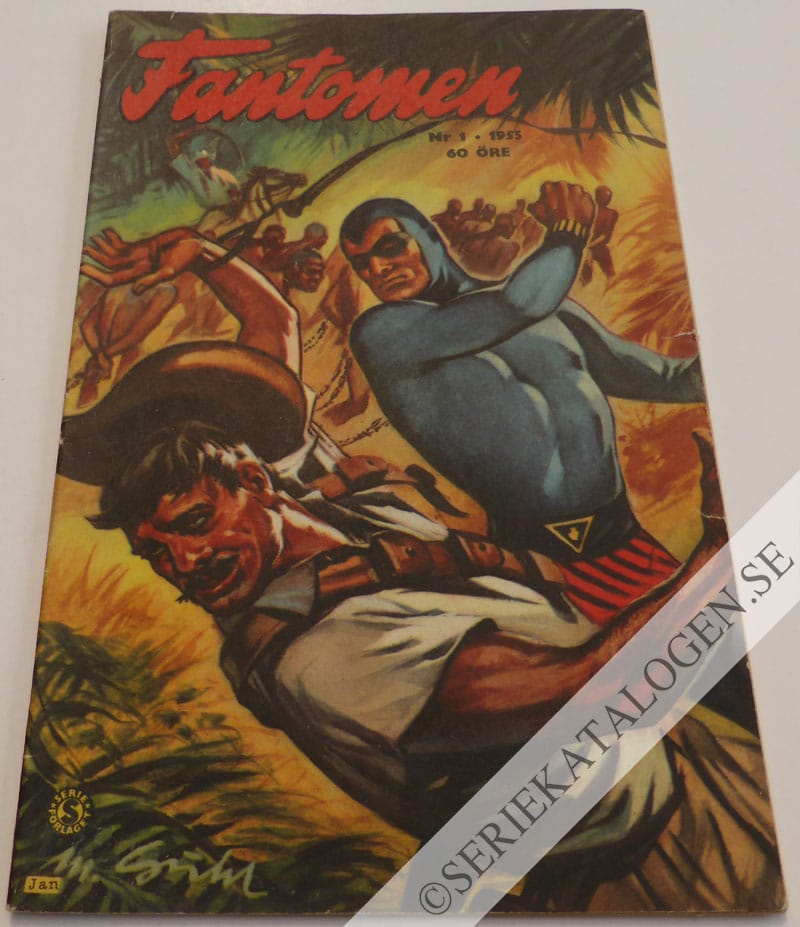 Framsida på Fantomen #1 (1955)
