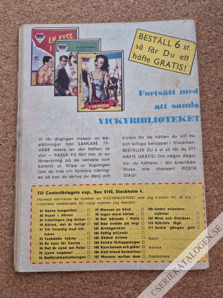 Baksida på Hjärtat måste avgöra (1963)