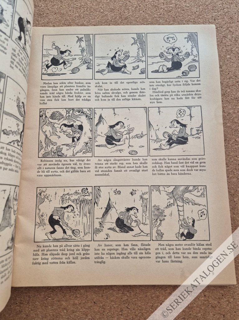 Exempel på (Robinson som Simon uppfattar honom) (1943)