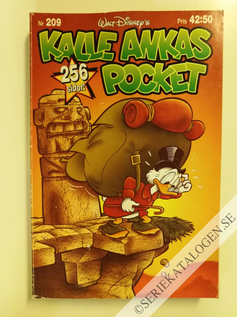Framsida på Kalle Ankas pocket #209 (1997)