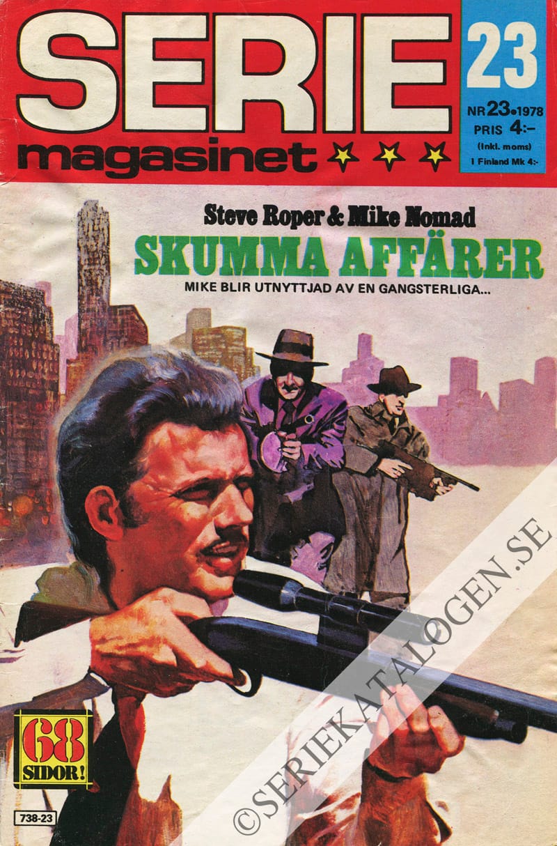 Framsida på Seriemagasinet #23 (1978)