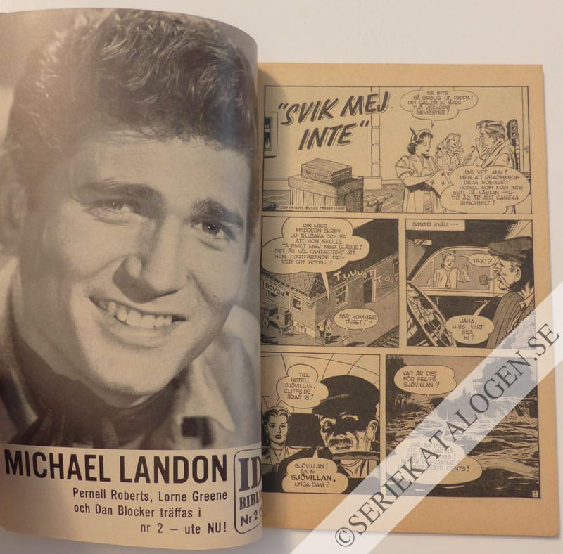 Exempel på Svik mej inte (1961)