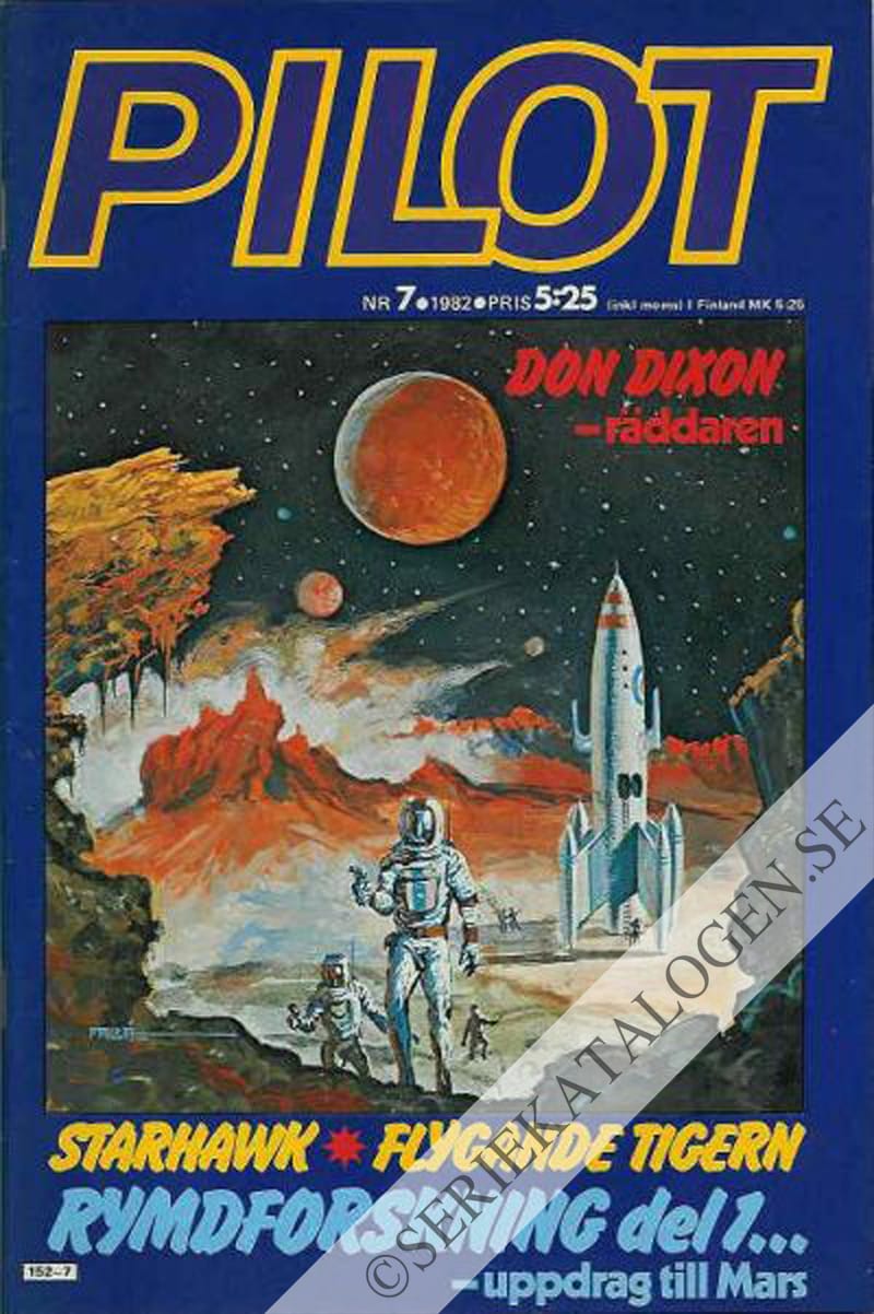 Framsida på Pilot-22 #7 (1982)