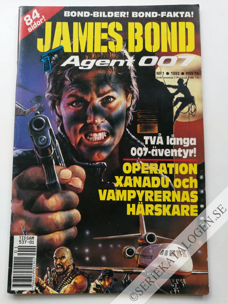Framsida på James Bond agent 007 #1 (1993)