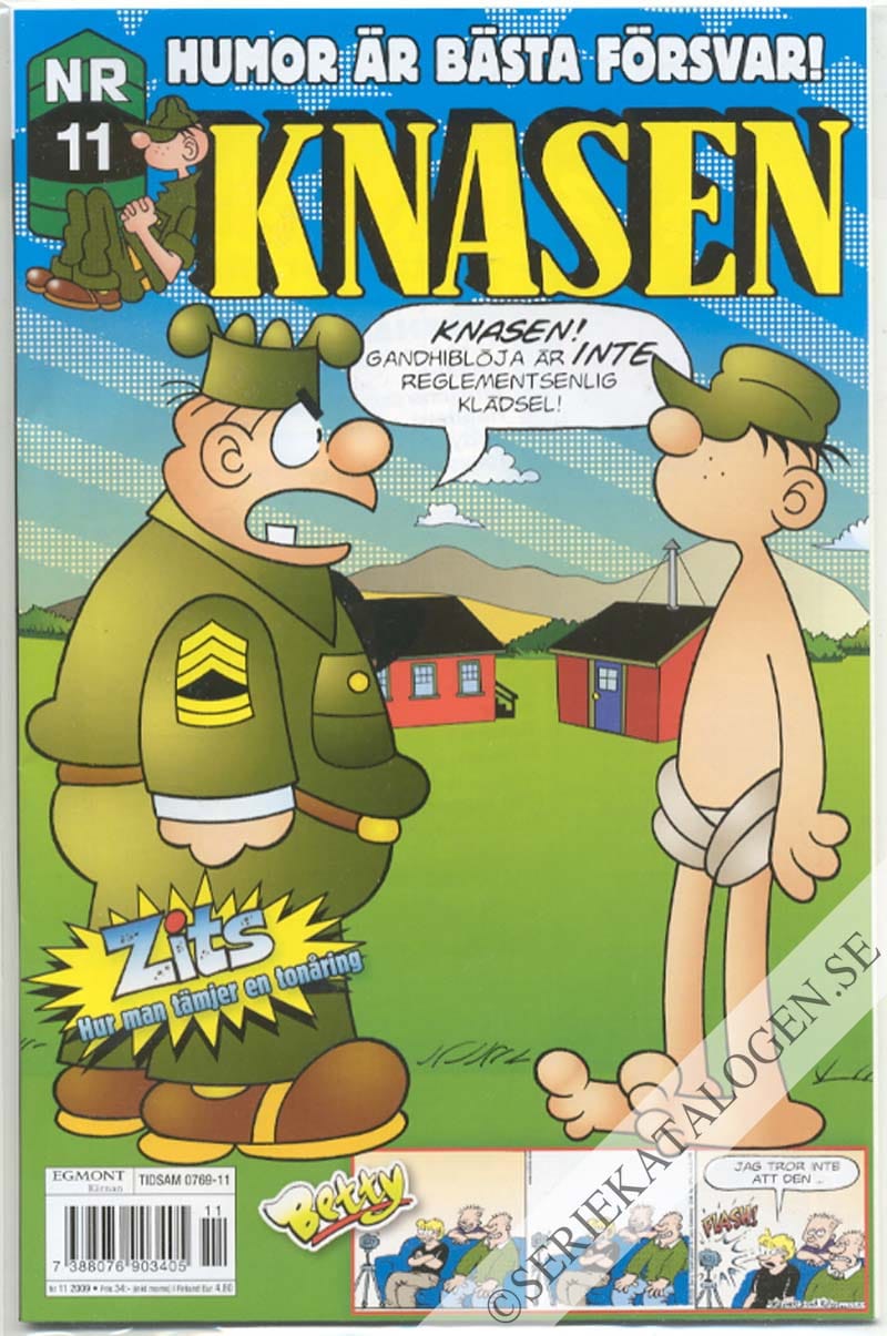 Framsida på Knasen #11 (2009)