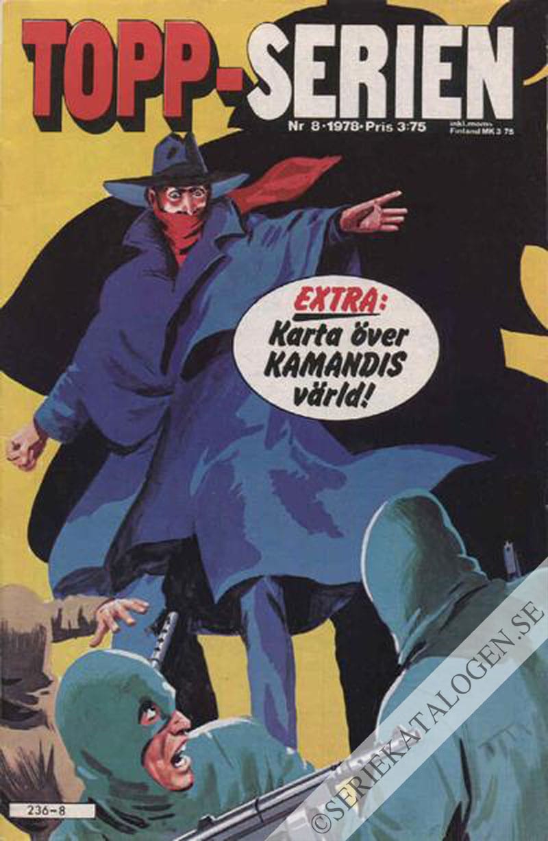 Framsida på Topp-serien #8 (1978)