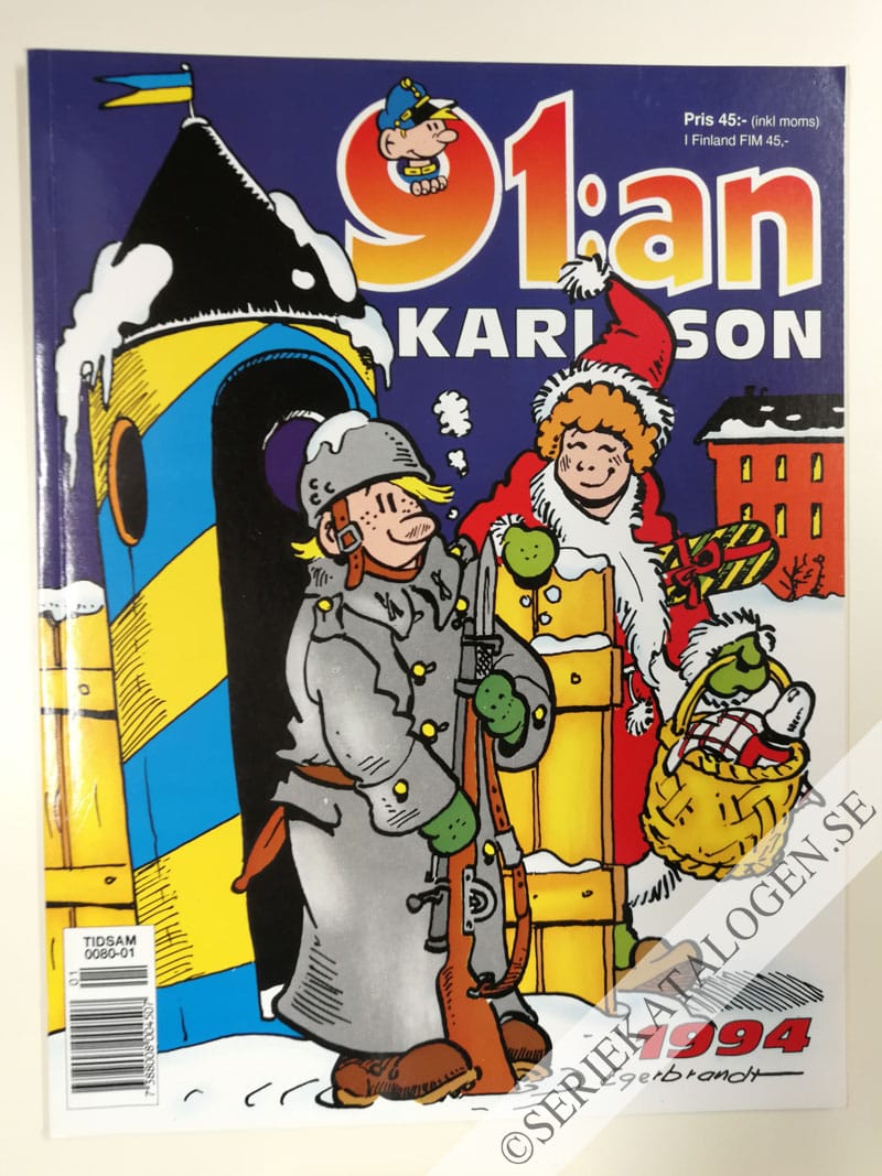 Framsida på 91:an Karlsson # (1994)
