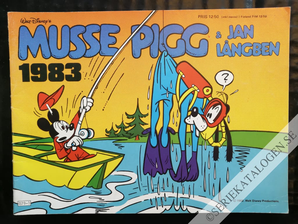 Framsida på Musse Pigg och Jan Långben # (1982)