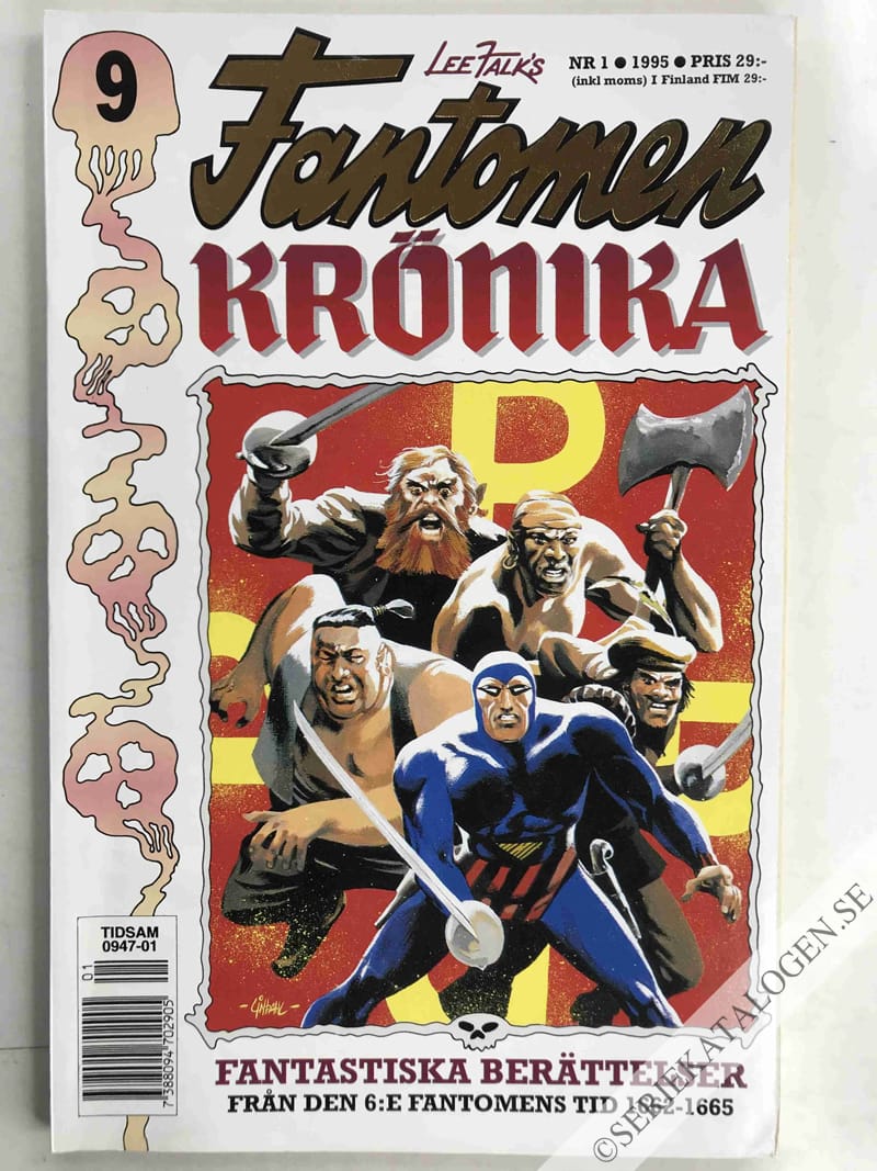 Framsida på Fantomen Krönika #1 (1995)