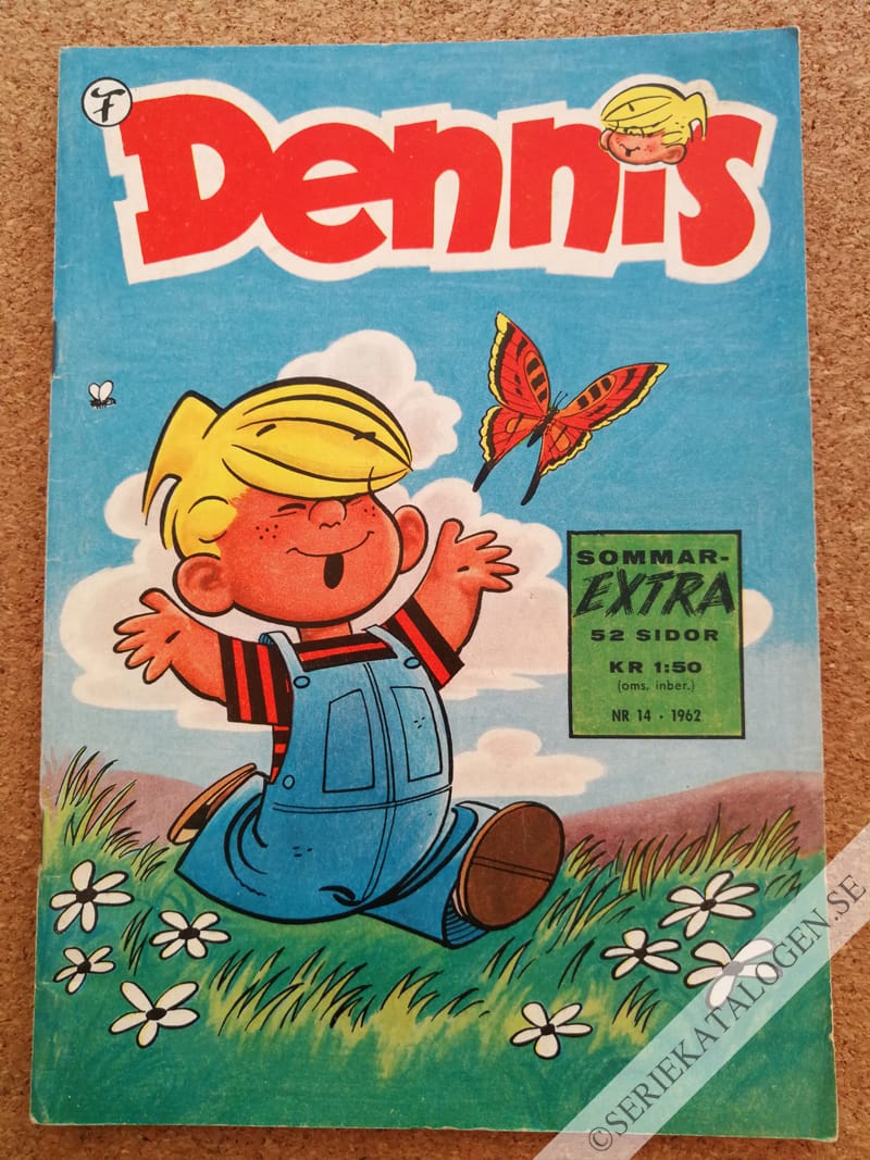 Framsida på Dennis #14 (1962)