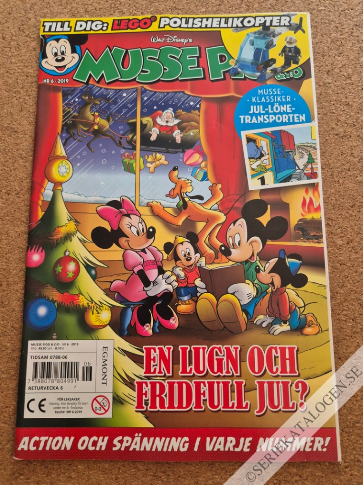 Framsida på Musse Pigg & C:o #6 (2019)