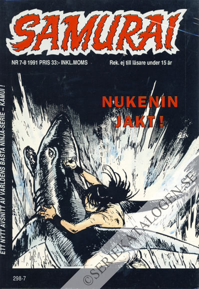 Framsida på Samurai #7-8 (1991)