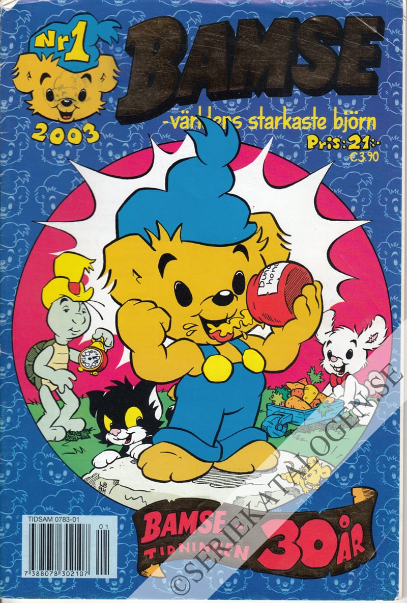 Framsida på Bamse #1 (2003)