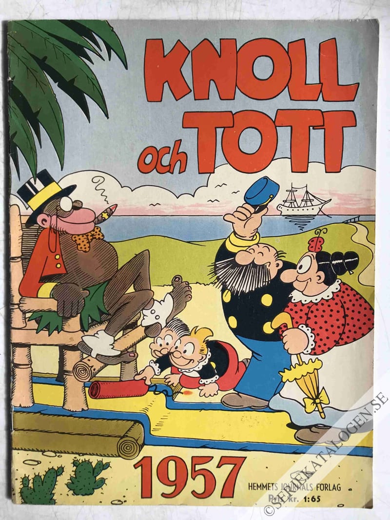 Framsida på Knoll och Tott # (1957)