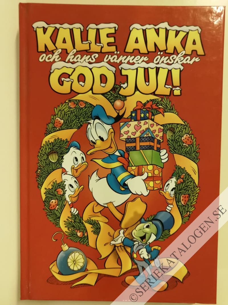 Framsida på Kalle Anka och hans vänner önskar God Jul! #8 (2002)