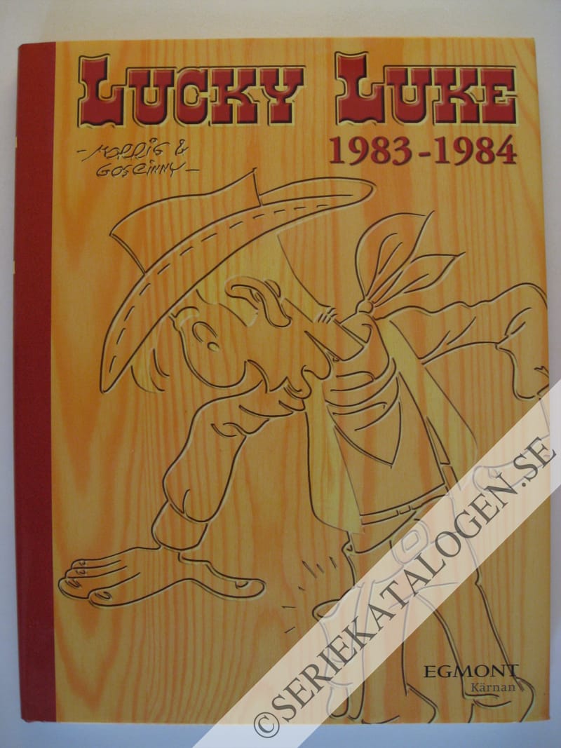 Framsida på Lucky Luke - den kompletta samlingen 1983-1984 (2006)