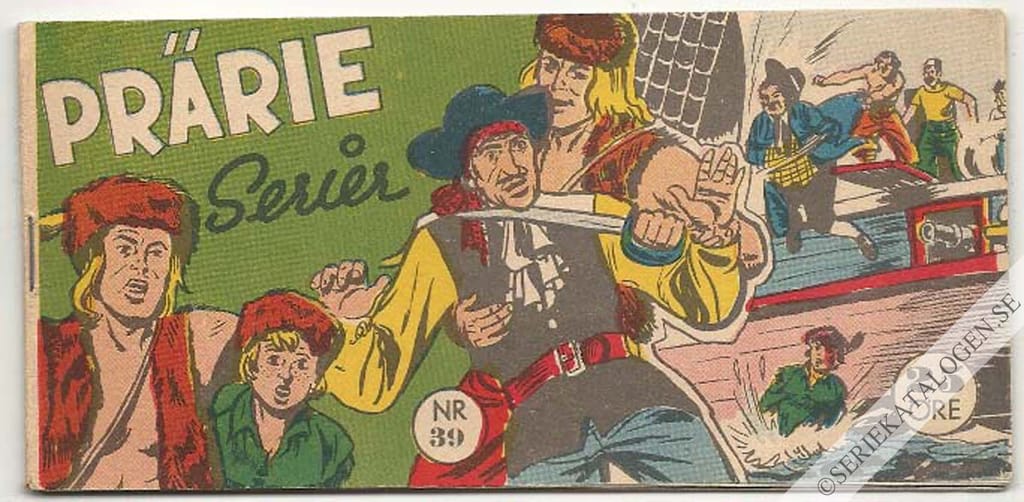 Framsida på Prärie-serier #39 (1957)